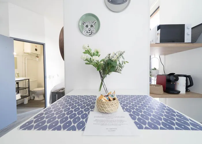 Appartunique - Bardiaux - Moderne - Centre-ville Апарт-отель Виши